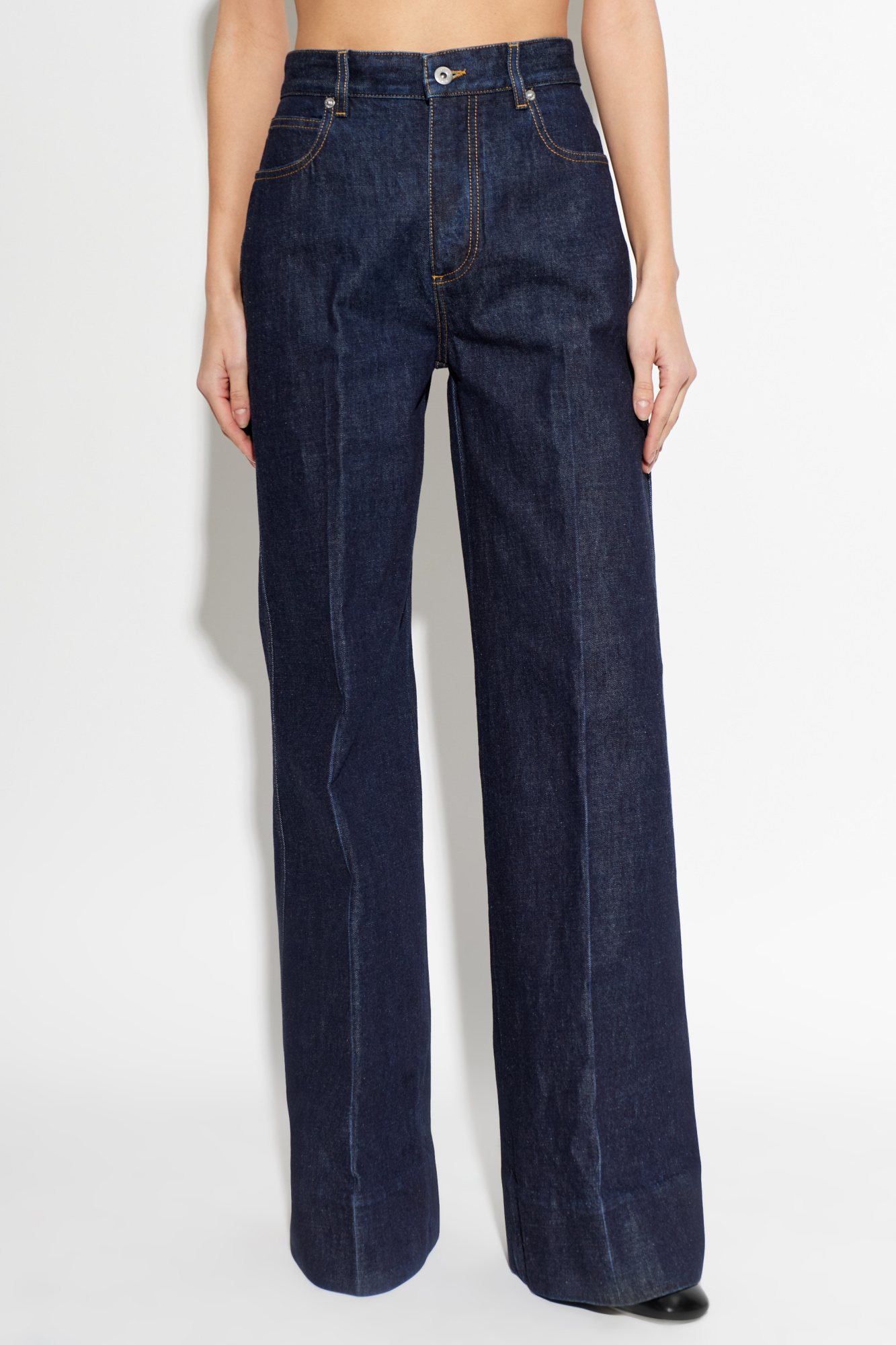 BITTEG AVENETA ストレート デニム Navy blue Straight-leg jeans Bottega Veneta - Vitkac Canada